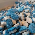 Buy Blue and White Skype 200Mg MDMA Online