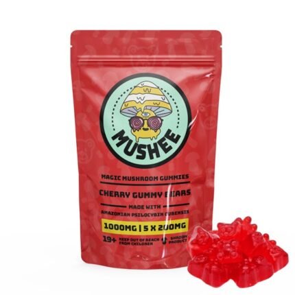 Acquista Magic Mushroom Gummy Bears Cherry 1000MG Mushee online