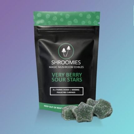 Comprar SHROOMIES MUY BERRY SOUR STARS 3000MG Online